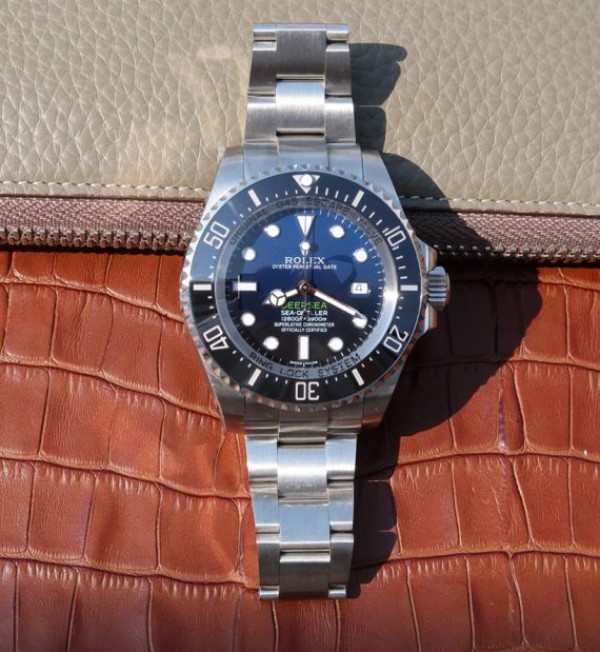 Replica Rolex Sea-Dweller DEEPSEA 116660 D-BLUE  Noob V7 SA3135