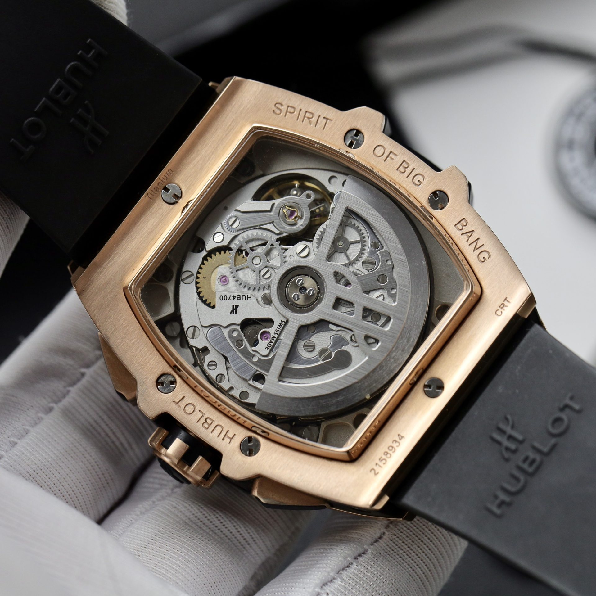 Hublot Replica Watch Spirit Of Big Bang King Gold Black Dial 42mm