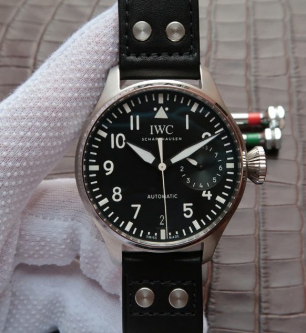 Replica IWC ZF Big Pilot IW500901 Leather Strap A51111