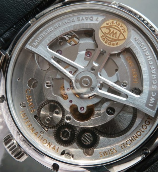 Replica IWC TF Portuguese Tourbillon IW5046 Blue Dial