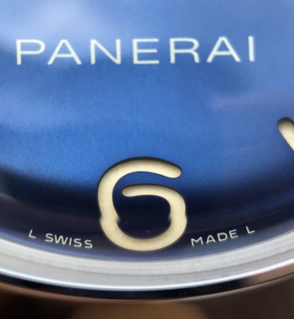 Replica Panerai ZF PAM690 Blue Dial Leather Strap P.3000 Super Clone
