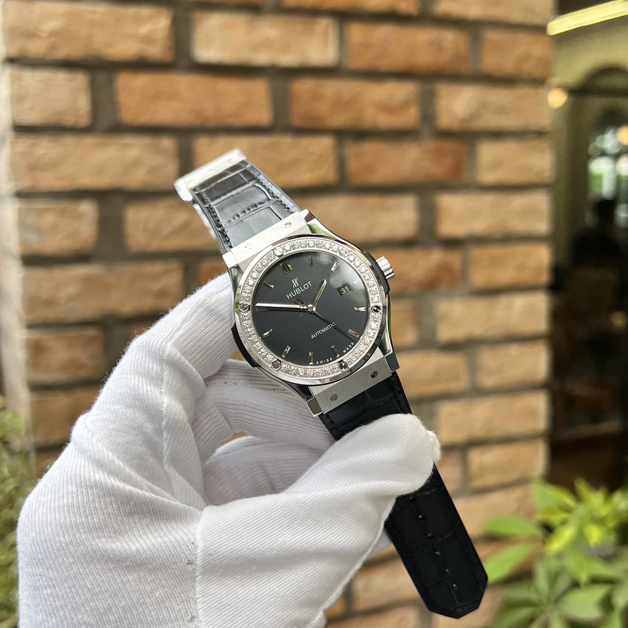 Hublot Classic Fusion With Diamond Bezel High Quality Replica Watch HBF 42mm