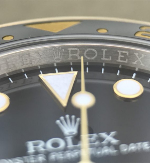 Replica Rolex GMT-Master II 116713 LN Black Ceramic Thick YG Wrapped Noob A3186