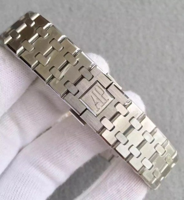 Replica Audemars Piguet JF Royal Oak 37mm 15450 Gray Dial SS Bracelet A3120