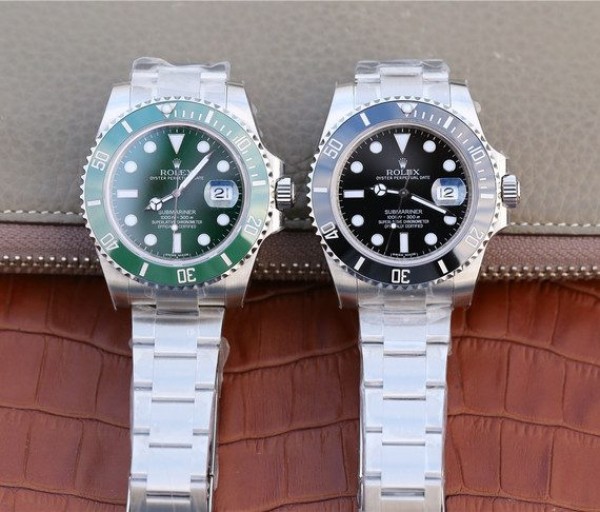 Replica Rolex Submariner 116610 LN Black Ceramic VRF SS Bracelet A2836