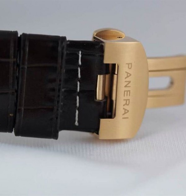 Replica Panerai XF PAM519 Leather Strap Manual Winding Chrono