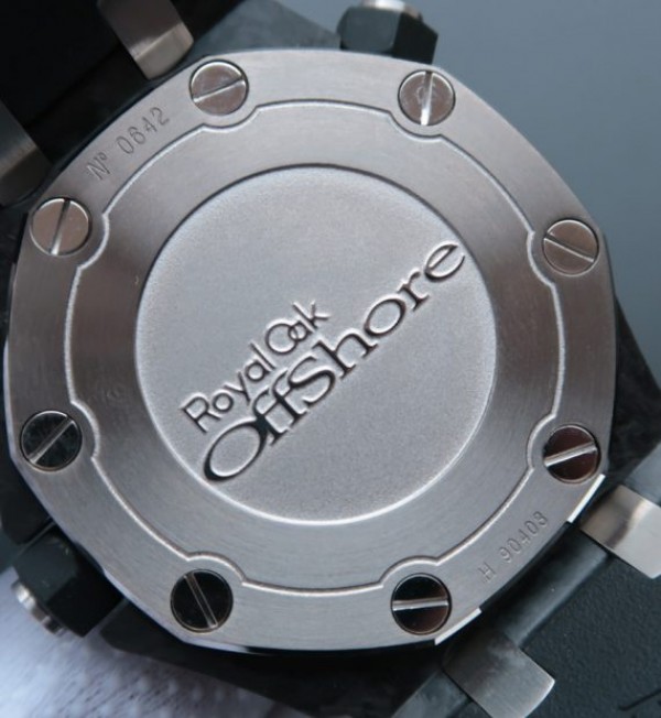 Replica Audemars Piguet JF Royal Oak Offshore Diver Forged Carbon Rubber Strap A3120