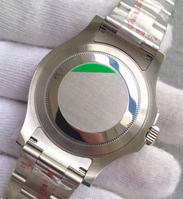Replica Rolex Yacht-Master 116622 Noob Black Dial SS Bracelet A2824