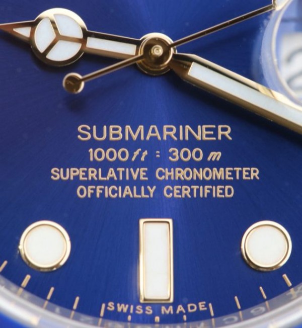 Replica Rolex Submariner 116613 LB Noob YG Wrapped Blue Dial SS/YG Bracelet A3135