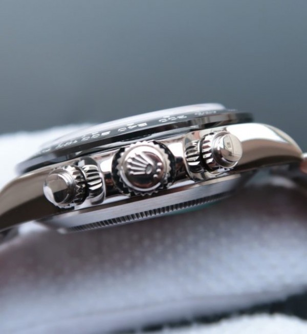 Replica Rolex Daytona 116500 LN Noob White Dial SS Bracelet A7750