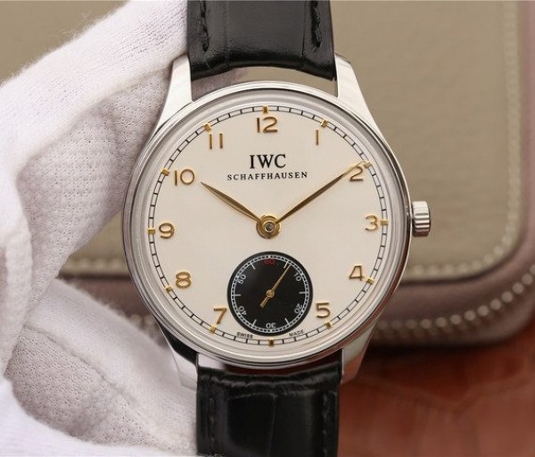 Replica IWC ZF Portuguese IW545405 White   Black Dial A6498