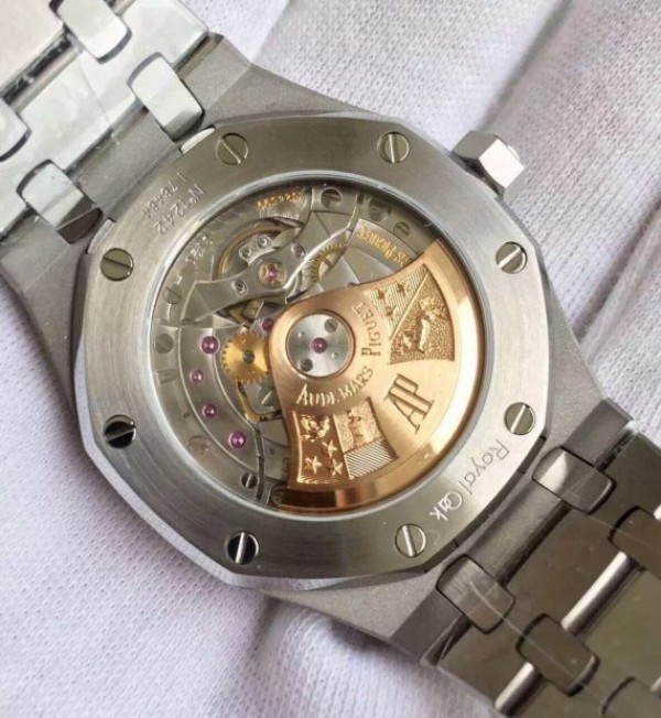 Replica Audemars Piguet JF Royal Oak 37mm 15450 Gray Dial SS Bracelet A3120