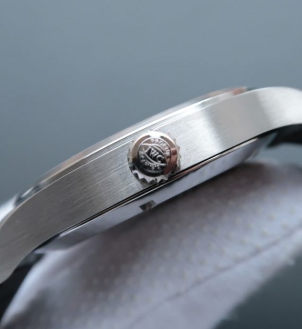 Replica IWC MKF Mark XVII Black Dial Black Leather Strap A2892