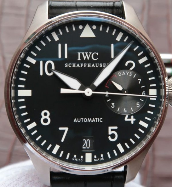 Replica IWC ZF Big Pilot IW500901 Leather Strap A51111