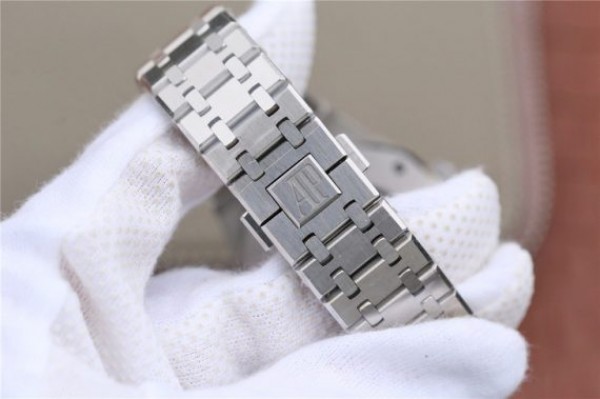 Replica Audemars Piguet Royal Oak 41mm Double Balance Wheel Openworked 15407 SS JF SS Bracelet A3132
