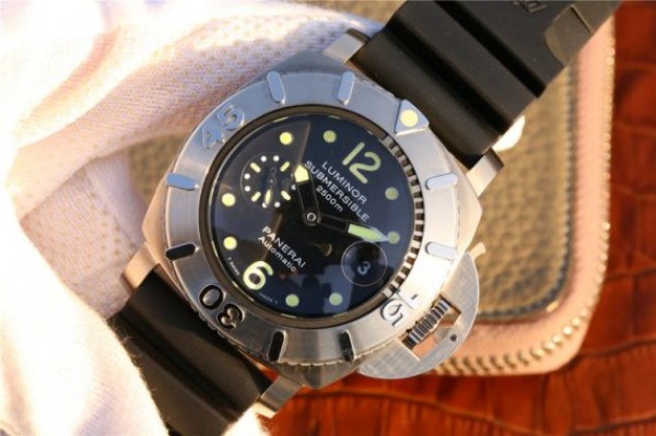 Replica Panerai Special Editions XF PAM194 Black Dial Rubber Strap A7750