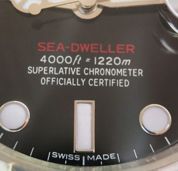 Replica Rolex Sea-Dweller DEEPSEA 116660 Black Ceramic Noob A2836