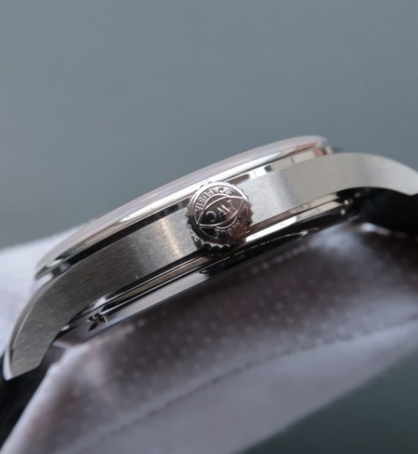 Replica IWC YLF Portuguese Regulateur Gray Dial Leather Strap A6498