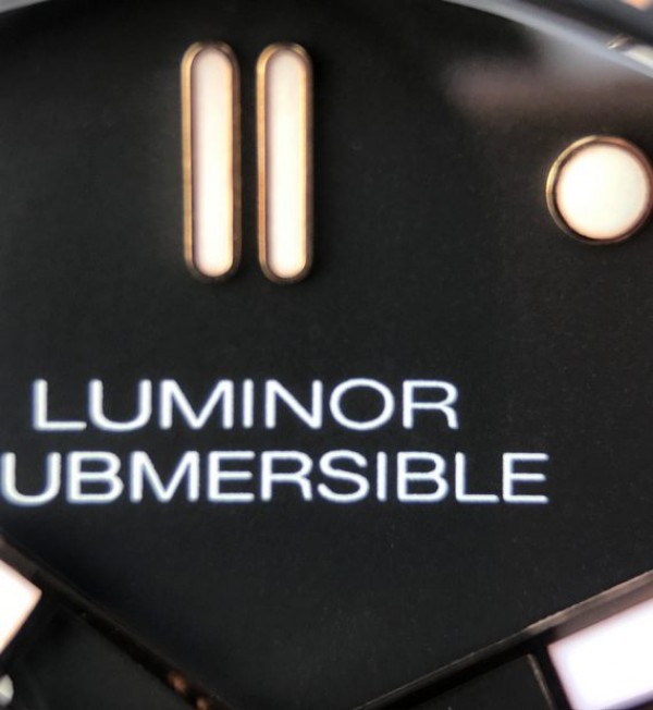 Replica Panerai ZF Luminor Submersible PAM684 RG Rubber Strap P.9010