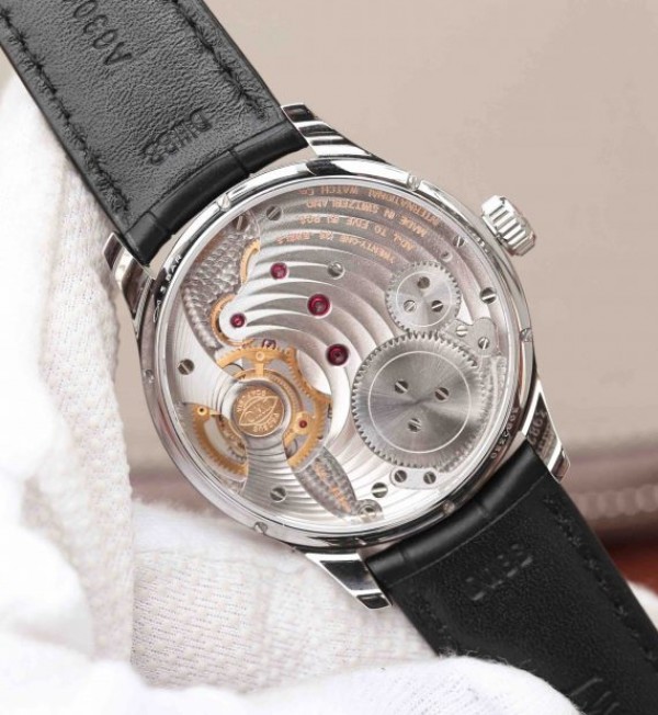 Replica IWC AZ Portuguese Tourbillon White Dial YG Markers A98900