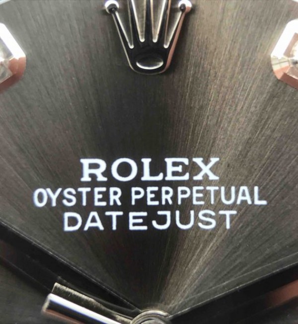 Replica Rolex DateJust 41mm 126300 Noob Gray Dial Diamonds Markers SS Bracelet A3235