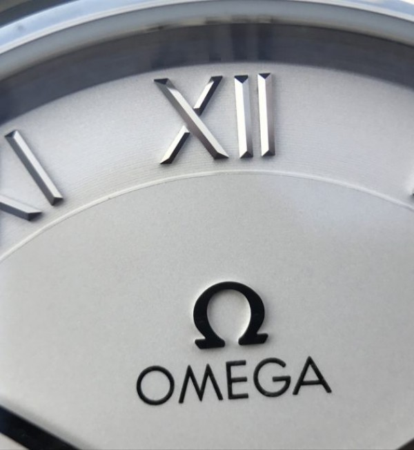 Replica Omega V6 De Ville 41mm SS White Dial Black Leather Strap A8500