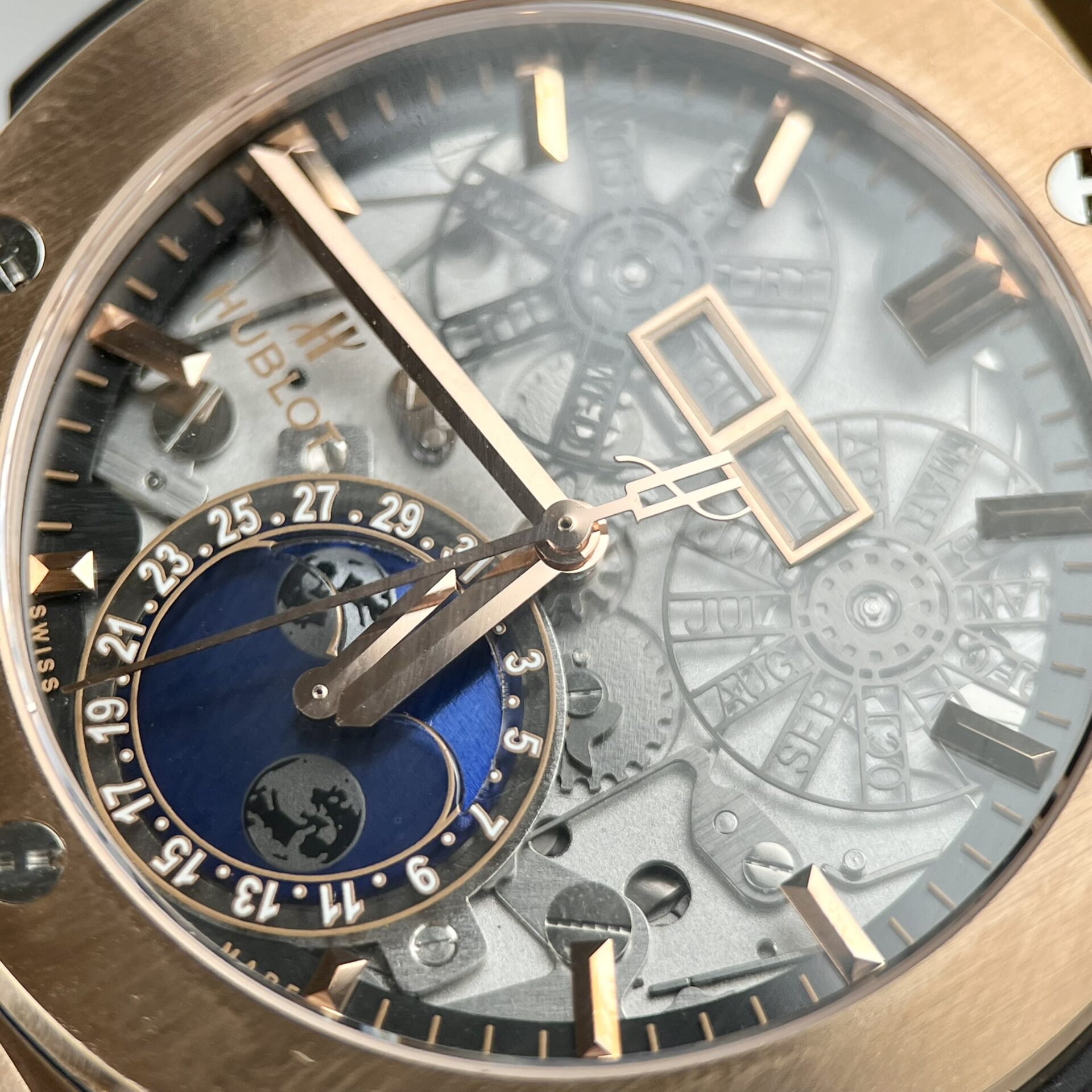 Hublot Aerofusion Moonphase King Gold Best Replica Watch 42mm