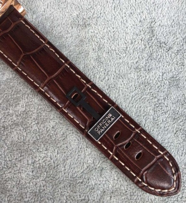 Replica Panerai Radiomir PAM439 Brown Leather Strap P.2002