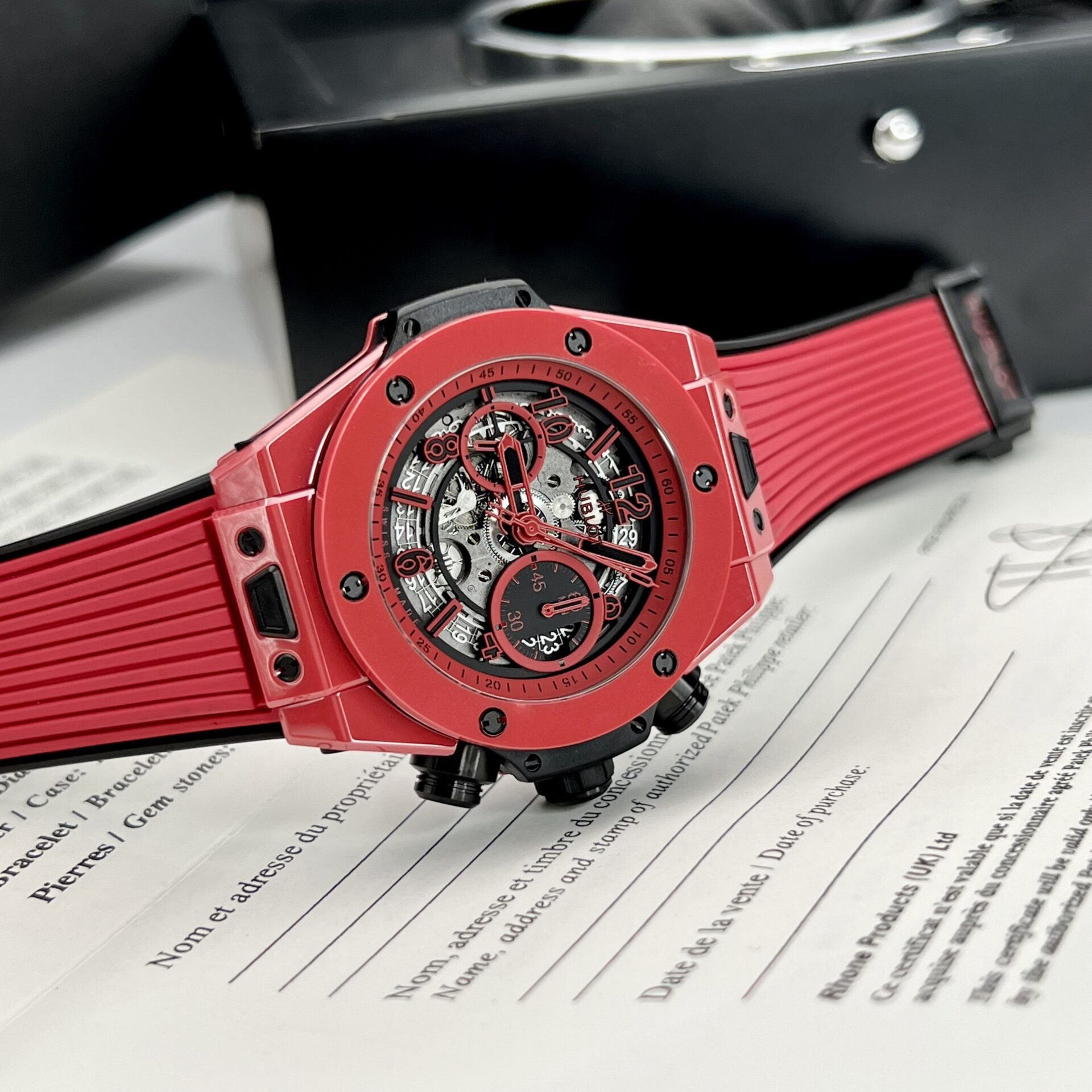 Hublot Big Bang Unico Red Magic Replica Watch BBF Factory 42mm