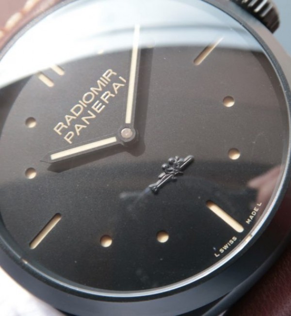 Replica Panerai SF PAM577 Thick Brown Leather Strap P.3000 Super Clone