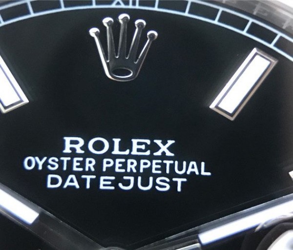 Replica Rolex DateJust 41mm 126334 Noob Fluted Bezel Black Dial Stick Markers Bracelet A3235