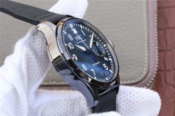 Replica IWC Big Pilot Real PR IW502003 Real Ceramic BOUTIQUE RODEO DRIVE ZF V2 Calfskin Strap A51111