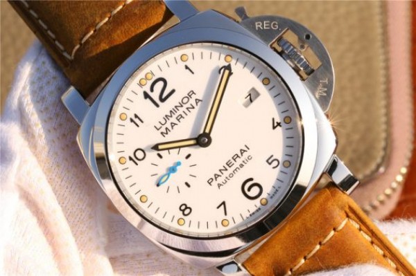 Replica Panerai PAM1499 S XF White Dial Brown Asso Strap P9010