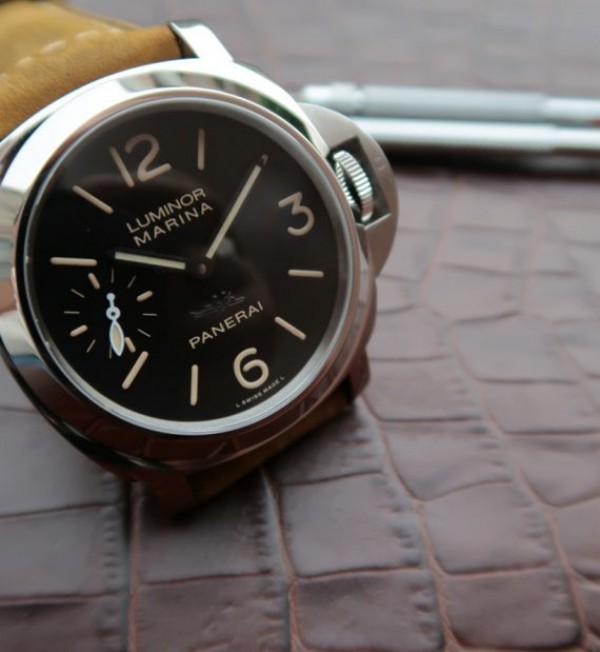 Replica Panerai XF PAM411 Firenze Brown Asso Strap A6497