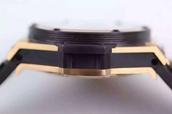 Replica Hublot Big Bang 44mm Vendome Real Tourbillon Rose Gold Black Rubber Strap