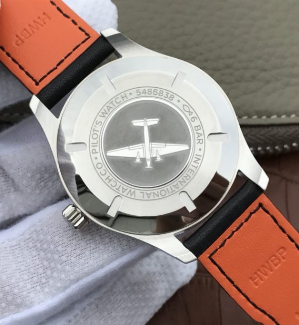 Replica IWC XF Mark XVIII IW327002 White Dial Leather Strap A2892