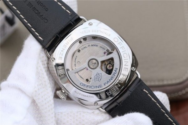 Replica Panerai PAM388 Black Dial Leather Strap P.9000 Super Clone
