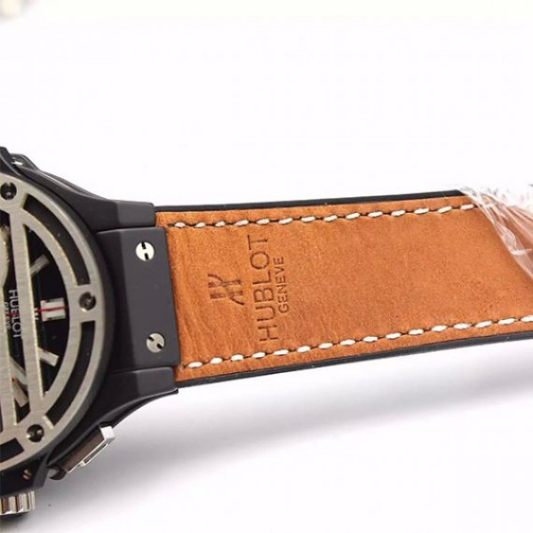 Replica Hublot Big Bang 44mm Black Dial Chukker Bang SS A7750