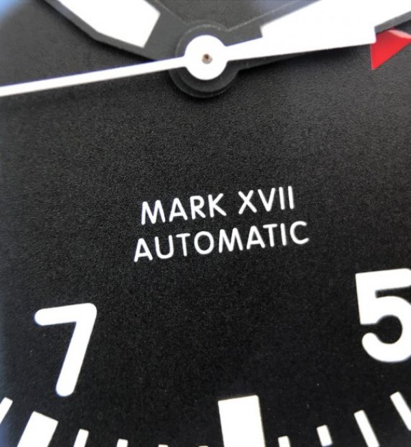 Replica IWC XF Mark XVII Black Dial Black Leather Strap A2892
