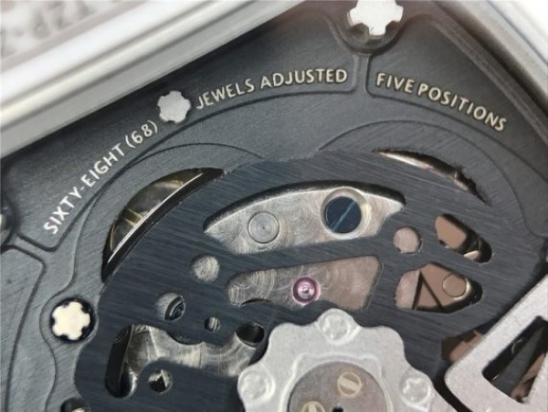 Replica Richard Mille RM011 RG White Ceramic Felipe Massa Black Inner Bezel White Rubber Strap A7750