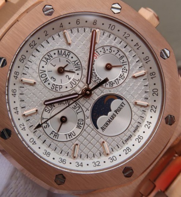 Replica Audemars Piguet JF Royal Oak 41mm 26574 RG White Dial A5134