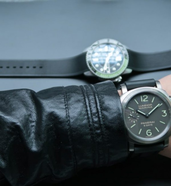 Replica Panerai Luminor Marina PAM564 Distressed Calfskin Strap