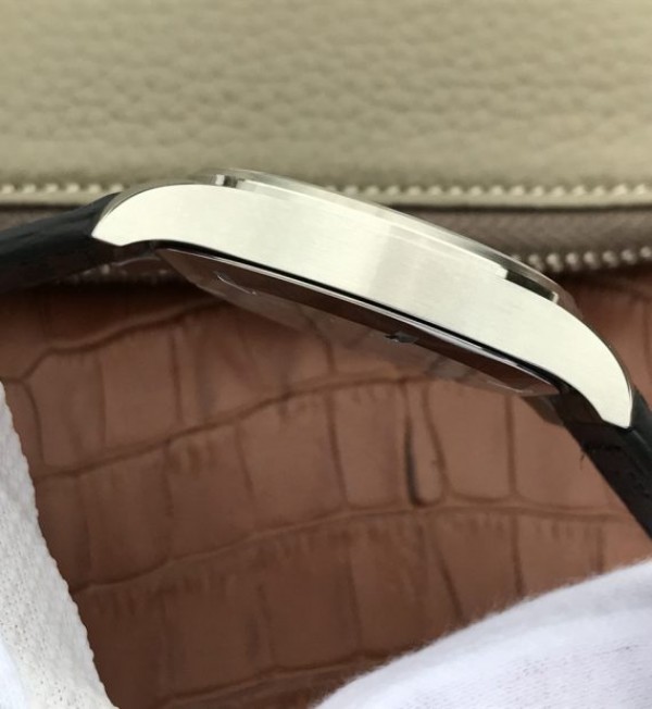 Replica IWC XF Mark XVII Black Dial Black Leather Strap A2892
