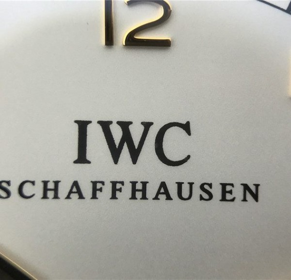 Replica IWC ZF Portuguese IW5454 YG White   Black Dial A6498