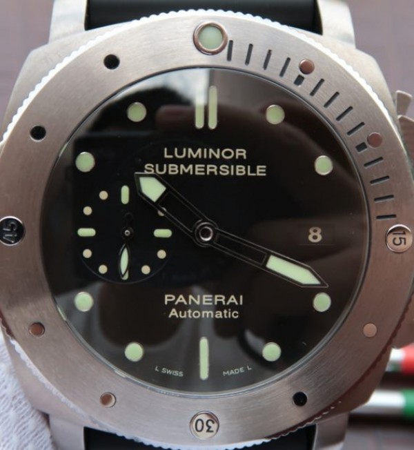 Replica Panerai XF PAM305 Titanium Black Rubber Strap P9000