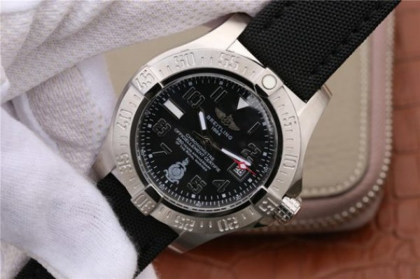 Replica Breitling Avenger Seawolf Royal Marines 350 Years Anniversary Nylon Strap A2836