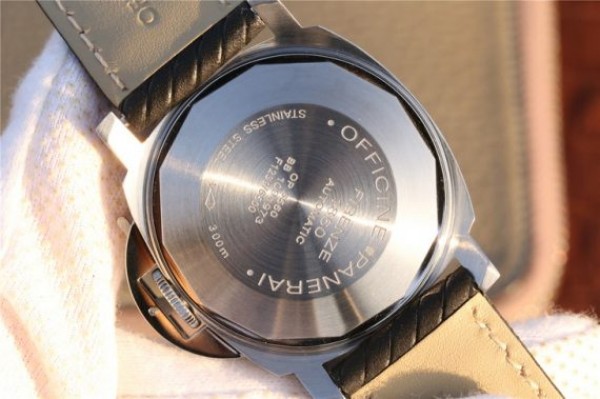 Replica Panerai PAM048 XF Black Dial Black Leather Strap A7750