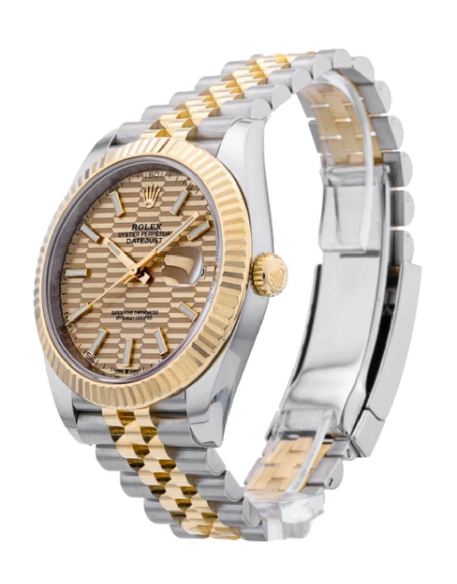 Rolex Datejust 41 126333 Gold Motif Replica