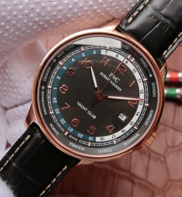 Replica IWC Portuguese Automatic Yacht Club Black Dial