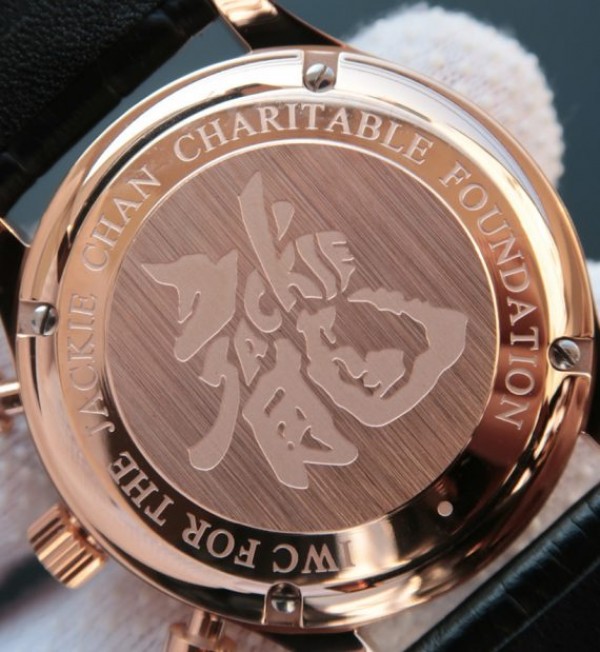 Replica IWC ZF Portuguese Chrono IW371433 Jacky Chen Leather Strap